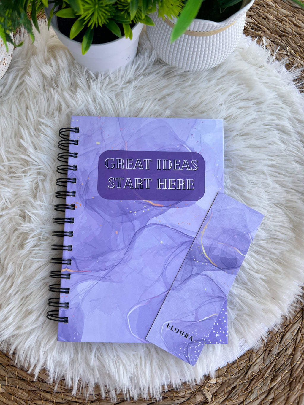 Violet Flow - Notebook