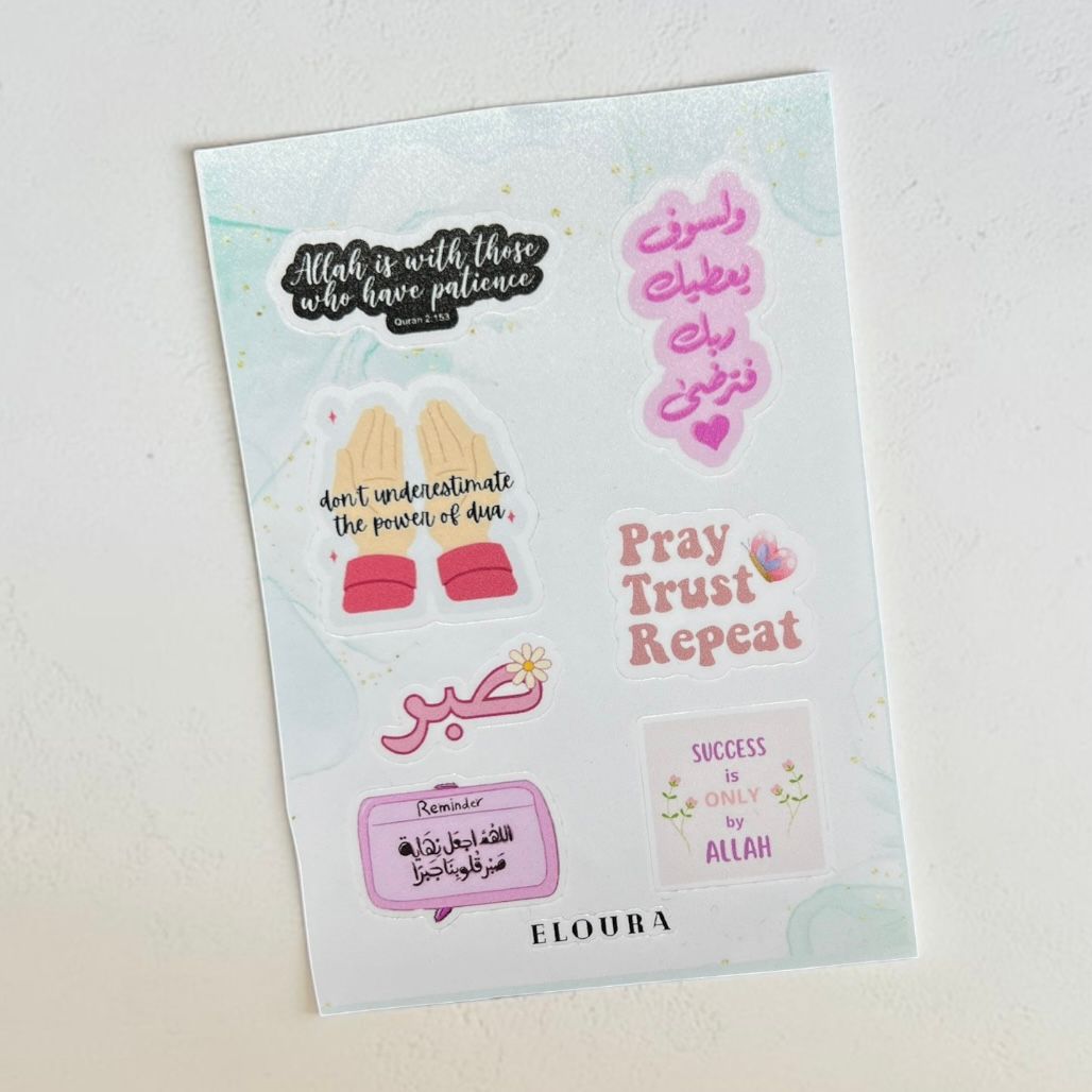 Baraka Notes Sticker Sheet