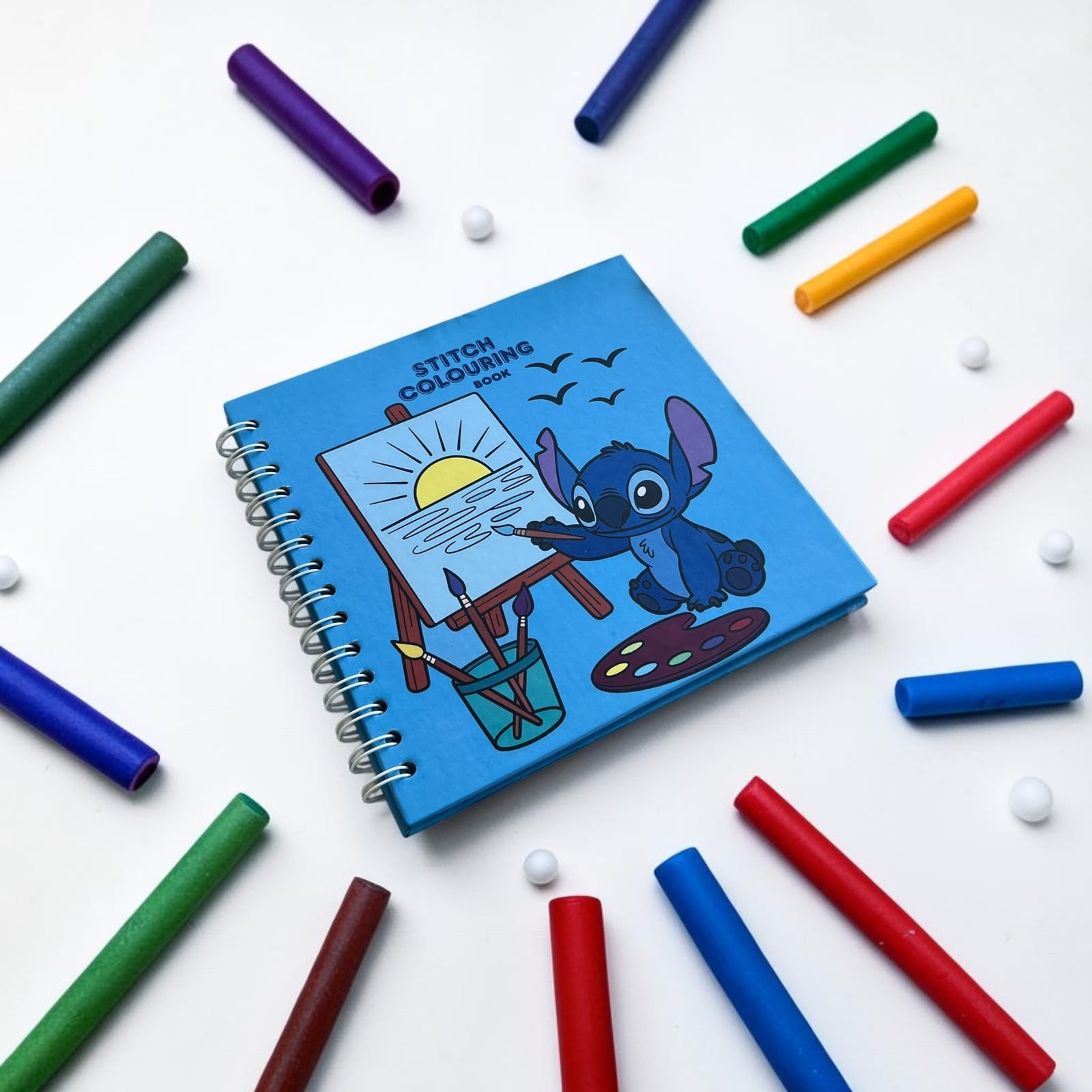 Stitch Colouring Book