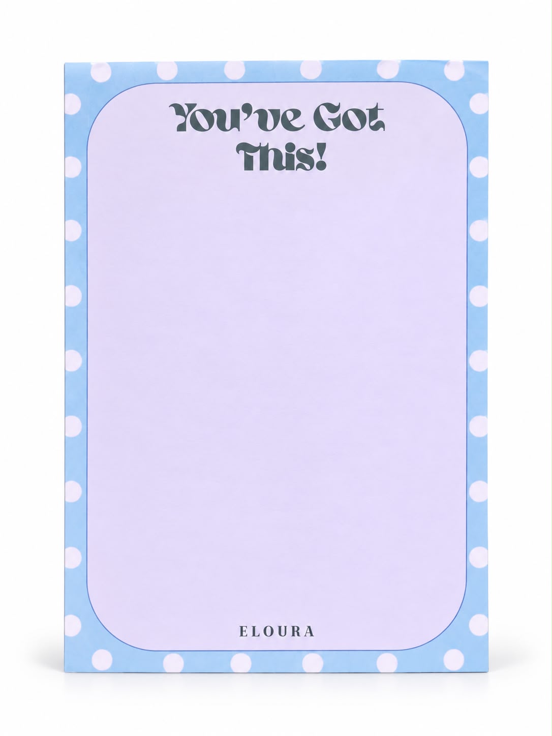 Polka Pep Talk - Notepad
