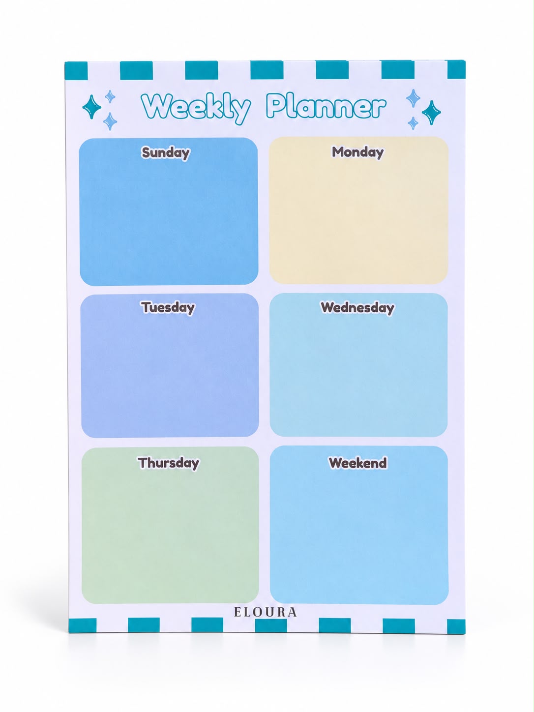 Happy Week Weekly Planner - Notepad