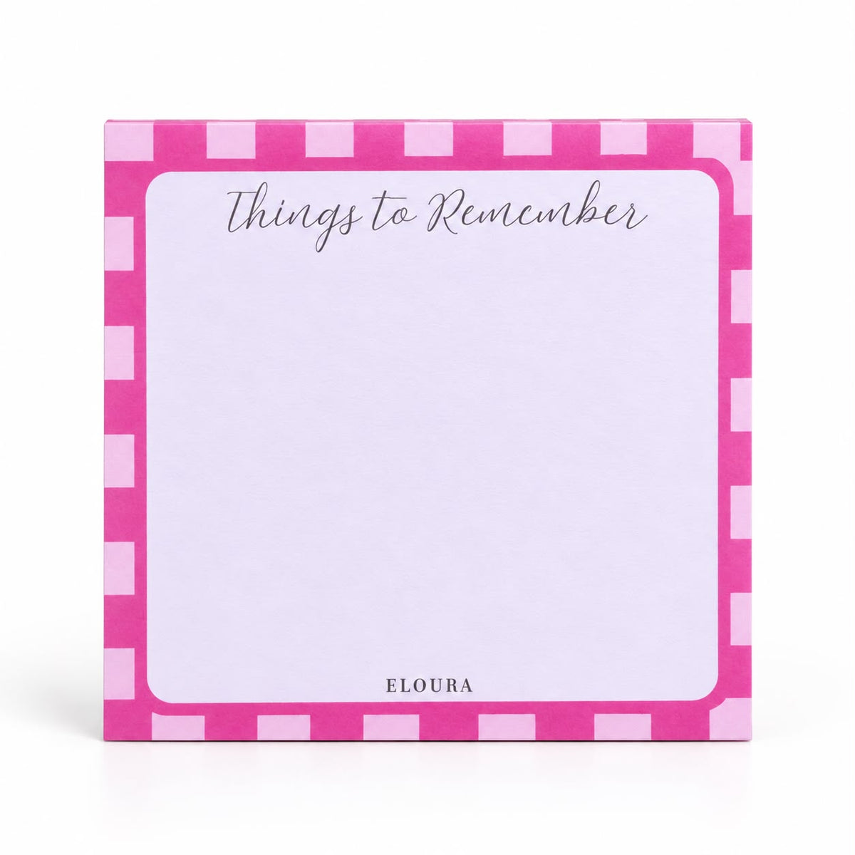 Things To Remember - Notepad
