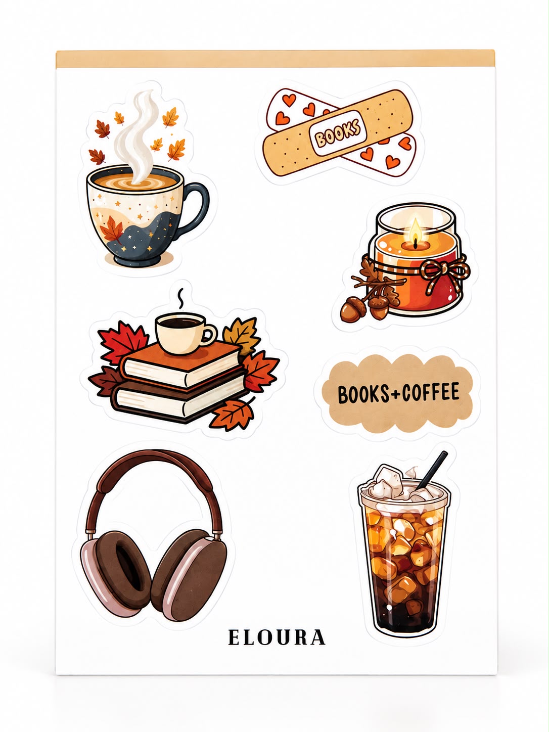 Cozy Chapters Sticker Sheet
