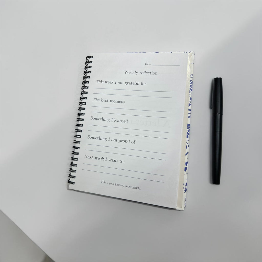 Azure Calm - Guided Journal