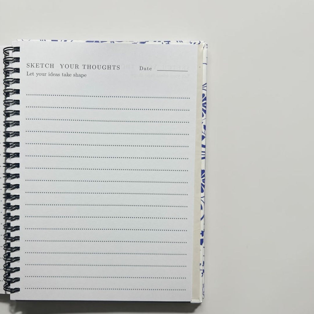 Azure Calm - Guided Journal