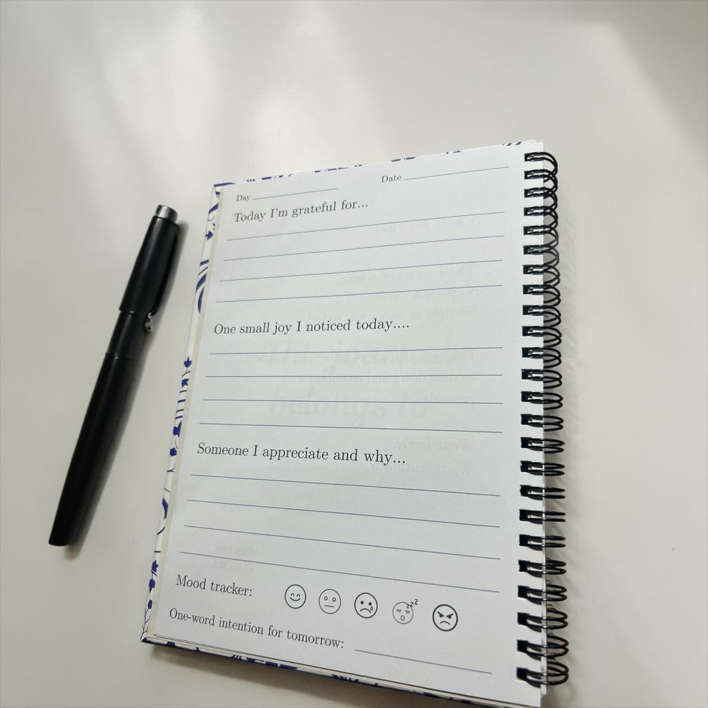 Azure Calm - Guided Journal
