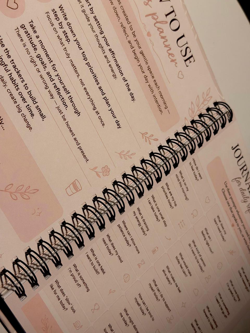 Blush Morning - Morning Routine Planner