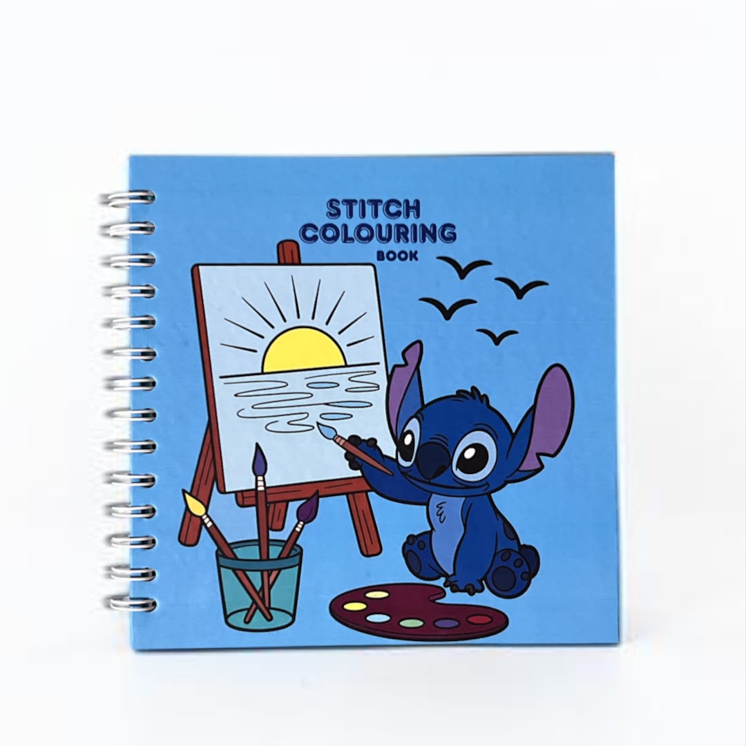 Stitch Colouring Book